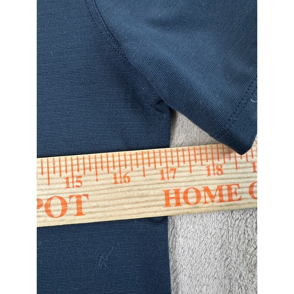Lululemon Evolution Short-Sleeve Polo Shirt Mens Size XS Navy Blue EUC - Picture 8 of 9